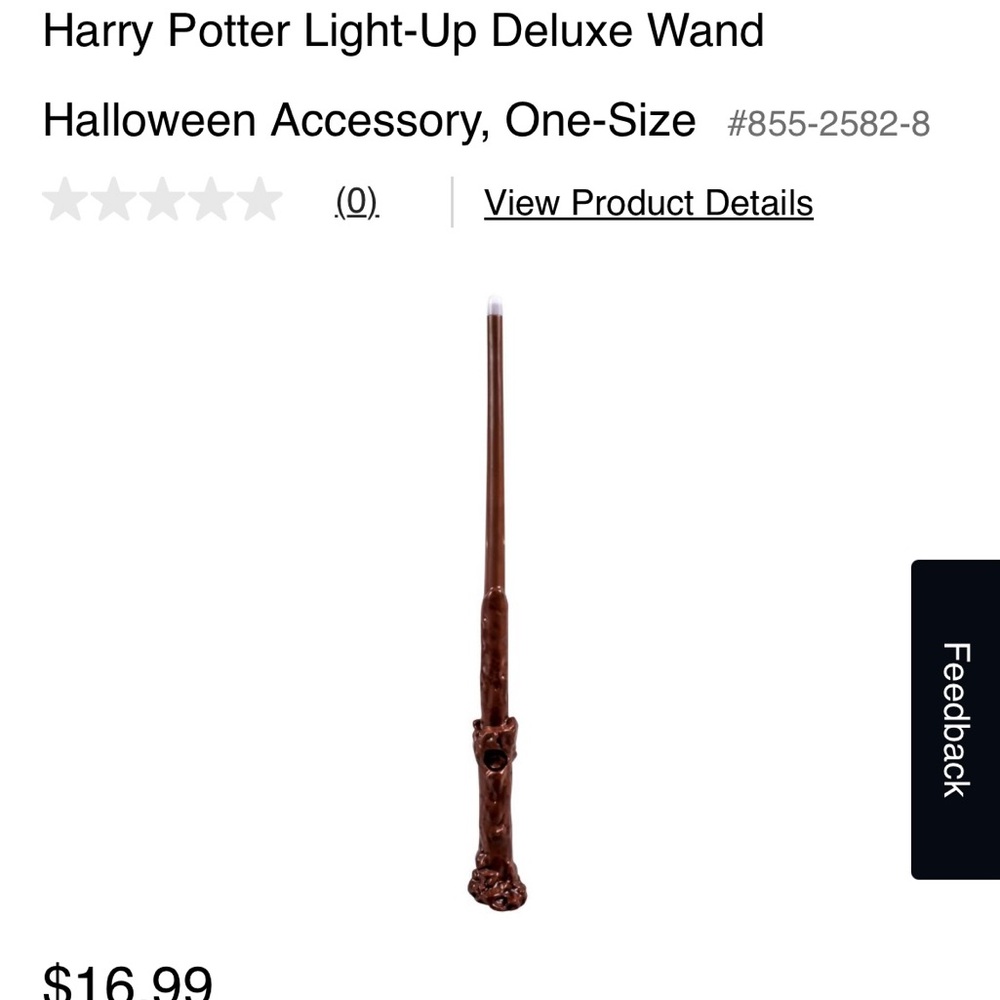 Warner Bros. Light-Up Deluxe Wand